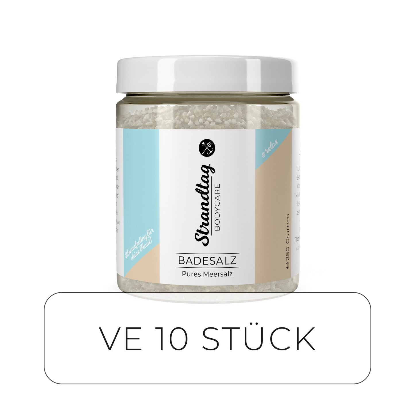 VE 10 / STRANDTAG BADESALZ / VK je 12,90 € (EK netto 5,50 €)